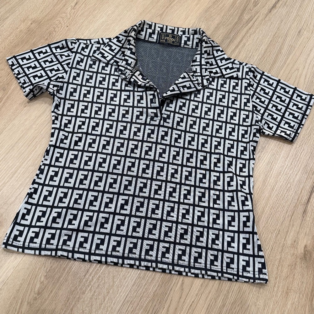 Vintage Fendi Polo Shirt